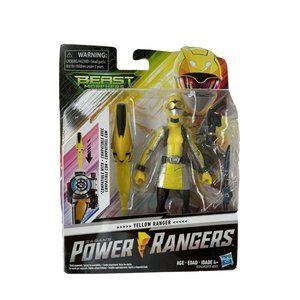 UNBOXED Power Rangers Beast Morphers YELLOW RANGER 6" Action Figure Toy Hasbro